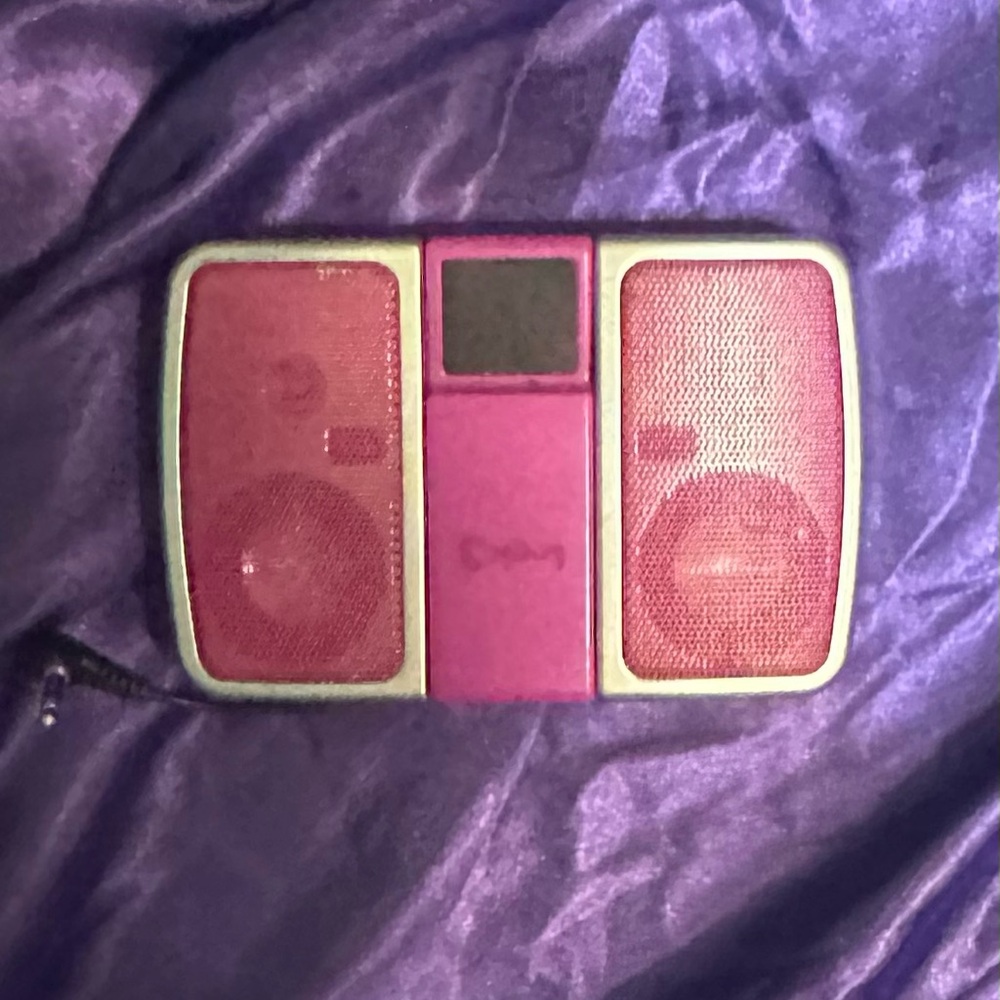 Source Unknown Pink Portable Stereo Speaker System